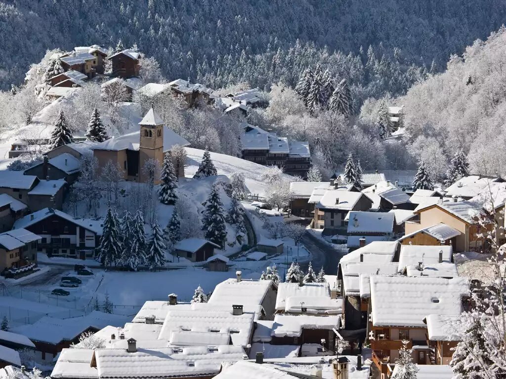 Champagny-en-Vanoise hiver Champagny-en-Vanoise en hiver