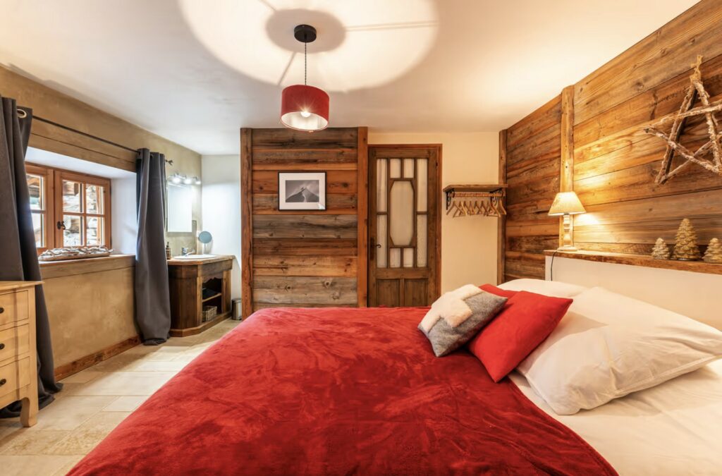 Chambre 1 du Chalet Alouette, lumière naturelle