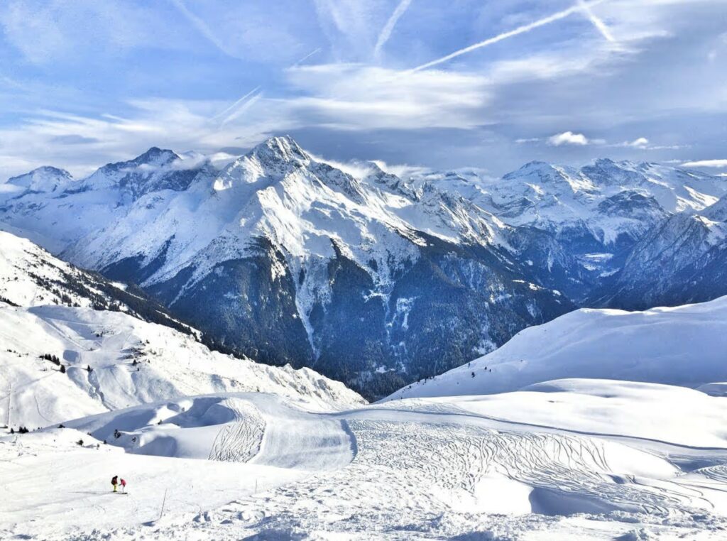 Grand Bec enneigé, panorama alpin à Champagny-en-Vanoise